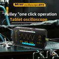 thumbnail image 2 of BSIDE OT5 Black Handheld Digital Oscilloscope, 50MHz Bandwidth & 200MSa/s Real-Time Sampling Rate, 3.2-inch 320×240 TFT Color Display, Auto/Normal/Single Trigger Modes, 1200mAh Rechargeable Battery, 2 of 6