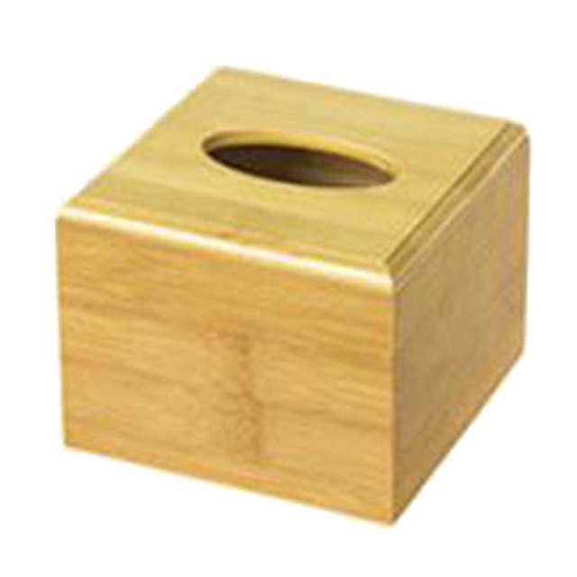 Organizador de Servilletas de Caja de Almacenamiento BLESIY de bambú Grande pequeña