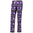 thumbnail image 4 of Women's Concepts Sport Purple Washington Huskies Ugly Sweater Holiday Long Sleeve Top & Pants Sleep Set, 4 of 5