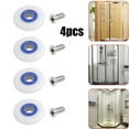 thumbnail image 3 of MYG pour Rouleaux de Porte de Douche de Rechange Diamètre de Roue 29 mm Coureurs Réglables Roues en Nylon Vis en Acier Inoxydable pour Enceintes Cabines Lot de 4, 3 of 5