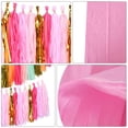 thumbnail image 4 of Minkissy 30Ud Colgante De Papel Rosa Con Tassels Para Boda Y Ambiente Festivo, 4 of 7
