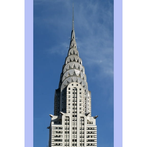 Print: Chrysler Building Detail, New York, New York, 2007