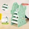 thumbnail image 5 of Toddler Slide for Kids,7 in 1 Indoor Outdoor Freestanding Slide  Swing Set,with Basketball Hoop,Swing,Soccer Golf and Ring Toss Game,Green
Indoor Outdoor Slide Playground, 5 of 6
