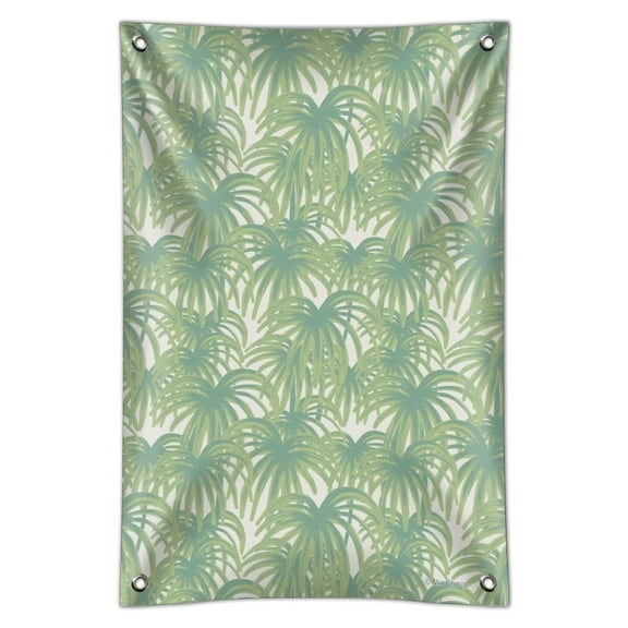 Palm Tree Leaves Home Business Office Sign