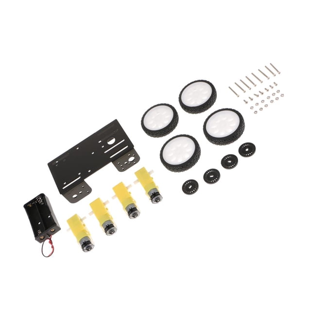De Chasis TT Motor Tornillos Equipos De Control Industriales Ensayo Eléctrico Negro Macarena kit de chasis de coche