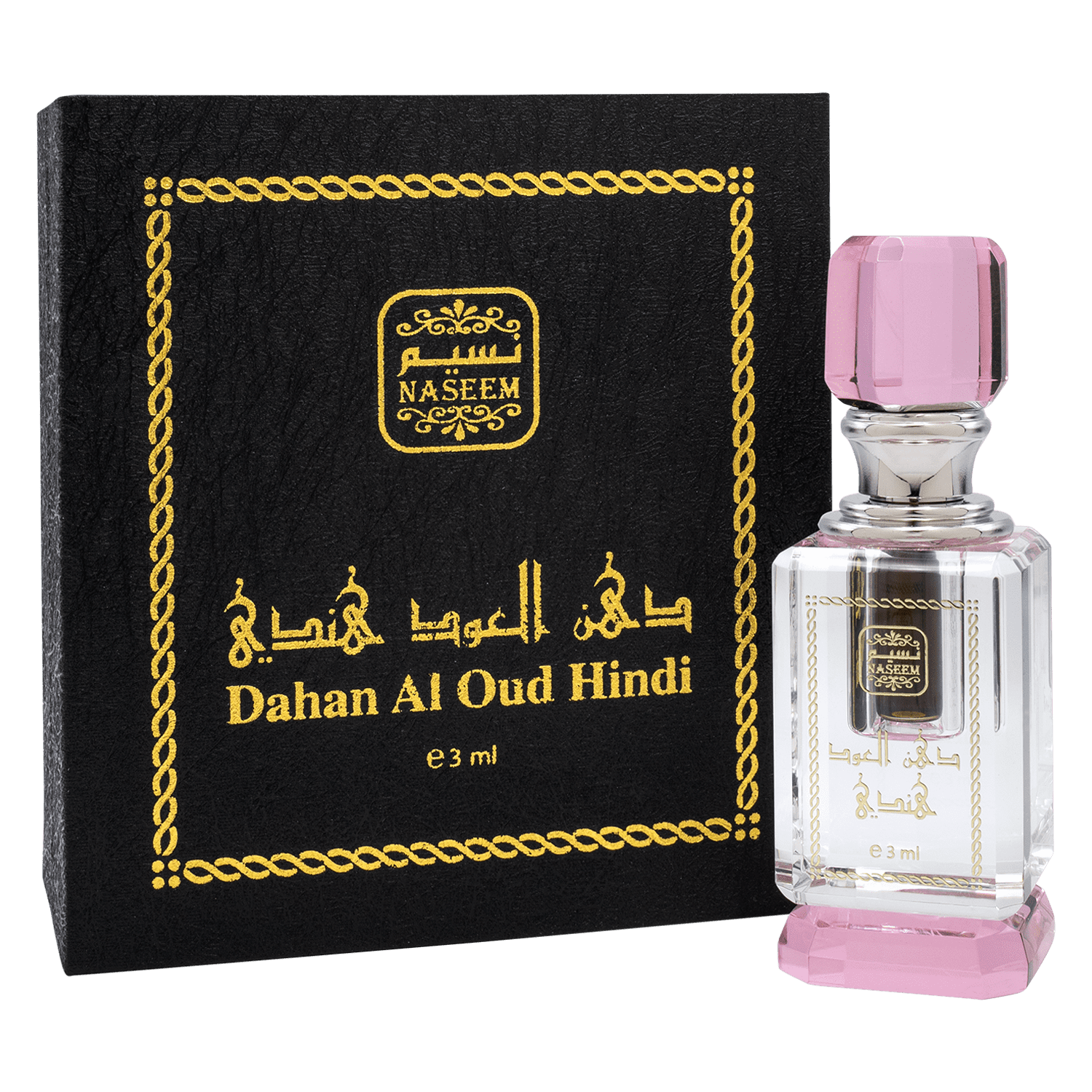 HINDI Dahn Al Oud Oil Long Lasting Oudy Perfume for Men 3 mL by Naseem