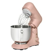 Beautiful 5.3 Qt Stand Mixer, Rose with Flat Beater, Dough Hook, Balloon Whisk