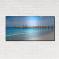 thumbnail image 3 of Luxe Metal Art 'Naples Florida Pier' by Luxe Portfolio, Metal Wall Art, 48"x24", 3 of 9