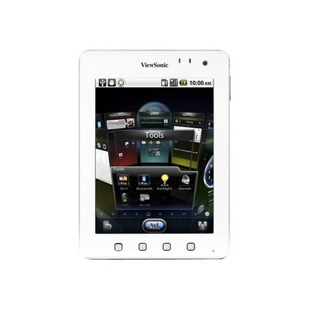 ViewSonic ViewPad 7e - Tablet - Android 2.3 - 4 GB - 7" TFT (800 x 600) - microSD slot - white