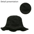 thumbnail image 3 of Wide Brim Cotton Bucket Hat black, 3 of 5
