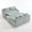 Blue Gray, variant on MEIGUGAO 100-Inch 2-Piece Modular Chaise Lounge Sofa Bed,Grey