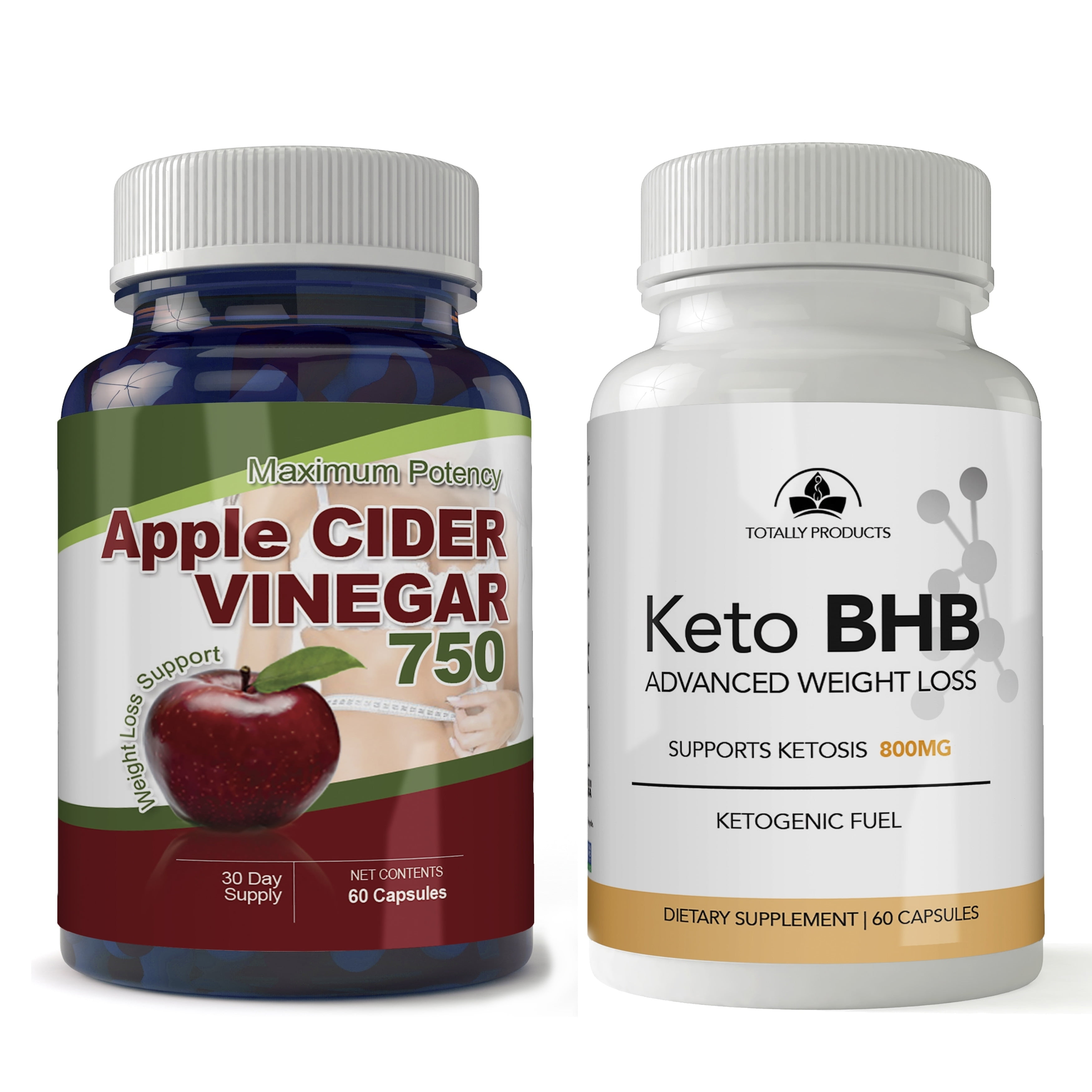 Totally Products Keto BHB Advanced Weight Loss u0026 Maximum Potency Apple ...