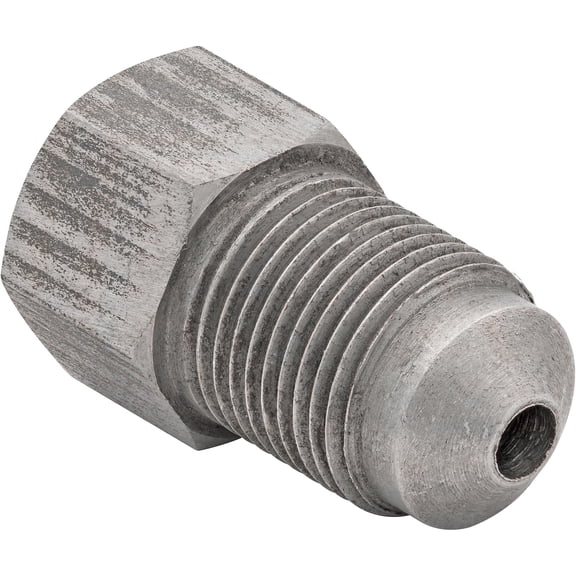 4LifetimeLines Stainless Steel Brake Line Adapter, F(M10x1.0 Inverted) to M(M12x1.0 Bubble), Bag of 10