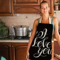 thumbnail image 1 of Dvkptbk Apron 1Pc Parent Adult The Family Kitchen Lovely Print Linen Family Aprons Kitchen Essentials, 1 of 2