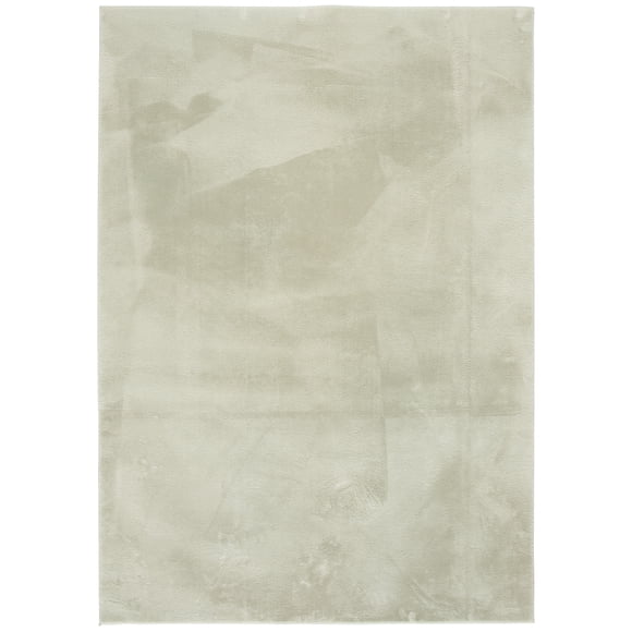 Mainstays Rabbit Faux Fur Sage Area Rug 5x7, Recommended for Living room, Dining Area, Bedroom