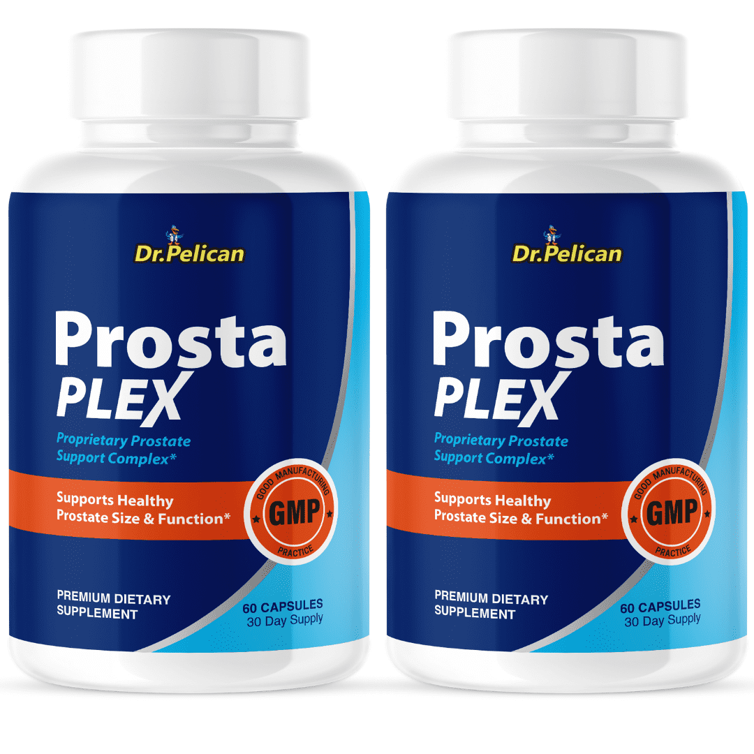 Prosta Plex - Prostate Support- 2 Bottles- 120 Capsules