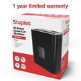 thumbnail image 5 of Staples 12-Sheet Cross-Cut Multi-Media Shredder (ST62151), 5 of 6