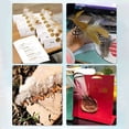 thumbnail image 2 of Naiovety 50 Pieces Clothes Pants Trousers Feathers Accessories Shirts Dress Hairband Portable Scarf Hairwear Decoration Handicraft Type3 NO3, 2 of 6
