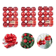 thumbnail image 1 of 72pzas Esferas Navideñas Decoración Navideña Árbol Xtellar rojo, 1 of 4