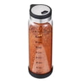 thumbnail image 2 of Glass Spice Shaker Bottle with Adjustable Pour Lid, 150ml Seasoning Dispenser with Measurement Marks, Stainless Steel Shaker Jar for Kitchen, Pepper, Salt, and Dry Spices Storage, 2 of 5