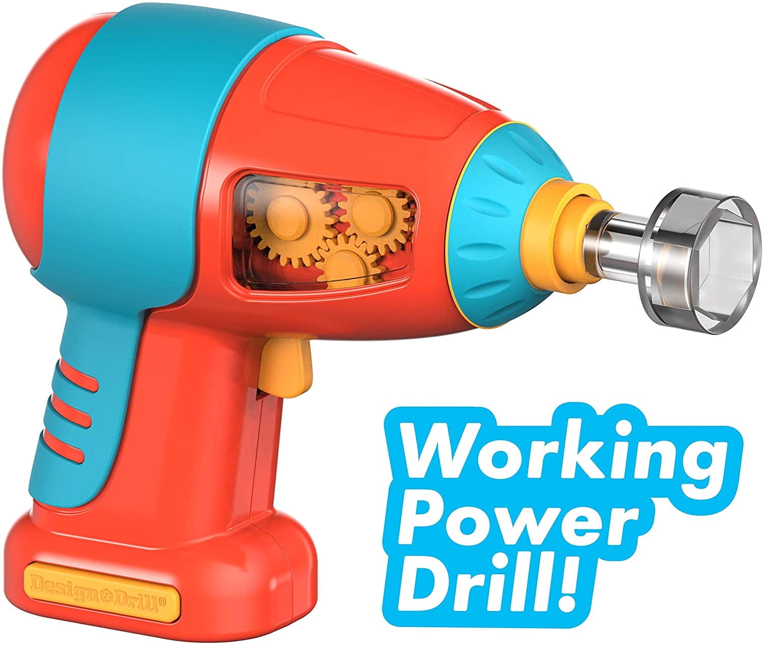 Educational Insights Design and Drill Bolt Buddies Pick-it-Up Truck, STEM Construction Toy, Ages 3+