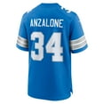 thumbnail image 3 of Men's Nike Alex Anzalone Blue Detroit Lions Game Jersey, 3 of 6