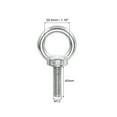 thumbnail image 2 of Uxcell M12 x 40mm Lifting Shoulder Eye Bolt 304 Stainless Steel Lifting Ring Threaded Eyebolt with Nuts and Washers 2Pcs, 2 of 5