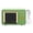 Green, variant on BIMZUC Retro Speaker TV Shaped Multifunctional Fashionable Time Speaker for Home Outdoor Use Brown Portable Music Player 8.27 inches / 21 cm Vintage Vibe