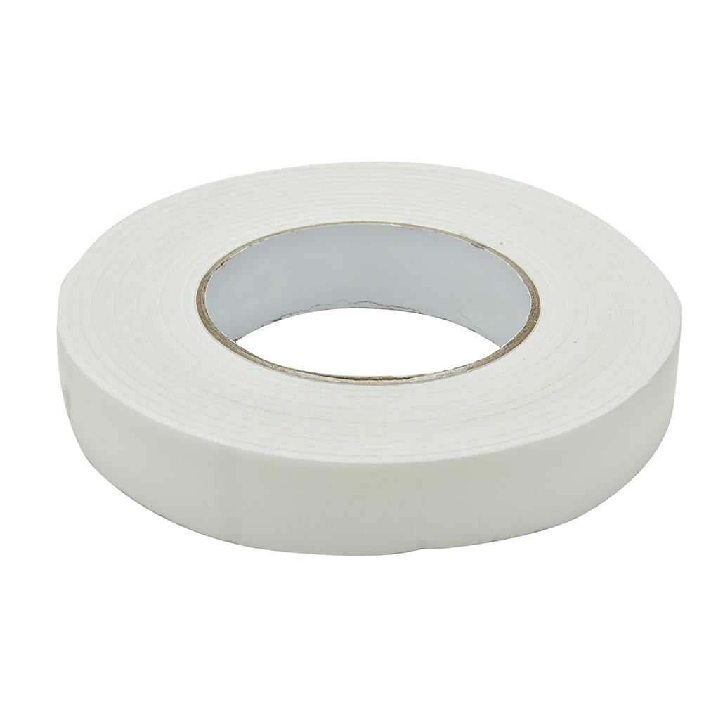 5m White Double Sided Strong Sticky Self Adhesive Foam Tape Mounting Fixing Pad Walmart Com