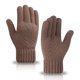 thumbnail image 1 of Guantes de invierno unisex para exteriores, cálidos, elásticos, gruesos, de punto, térmicos, para hombre, 1 of 2