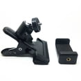 thumbnail image 5 of Guitar Head Mobile Phone Holder Live Broadcast Holder Clip 360 Rotating Guitar Mobile Phone Holder Performance Accessories Metal, 5 of 5