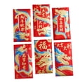 thumbnail image 4 of 6 unidades de Sobres rojos de año Nuevo Chino Sunnimix Sobres autosellantes para Dinero Hong Bao Estilo A, 4 of 8