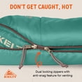thumbnail image 5 of Kelty | Mistral Kids 20° Degree Malachite - Lightweight and Durable, 5 of 9