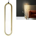thumbnail image 1 of Modern LED Pendant Light, Adjustable Length Inbuilt LED Lights Minimalistic Design Durable Lighting 18W with Translucent Lampshade for Bedroom Living Room 85-265V, 1 of 8