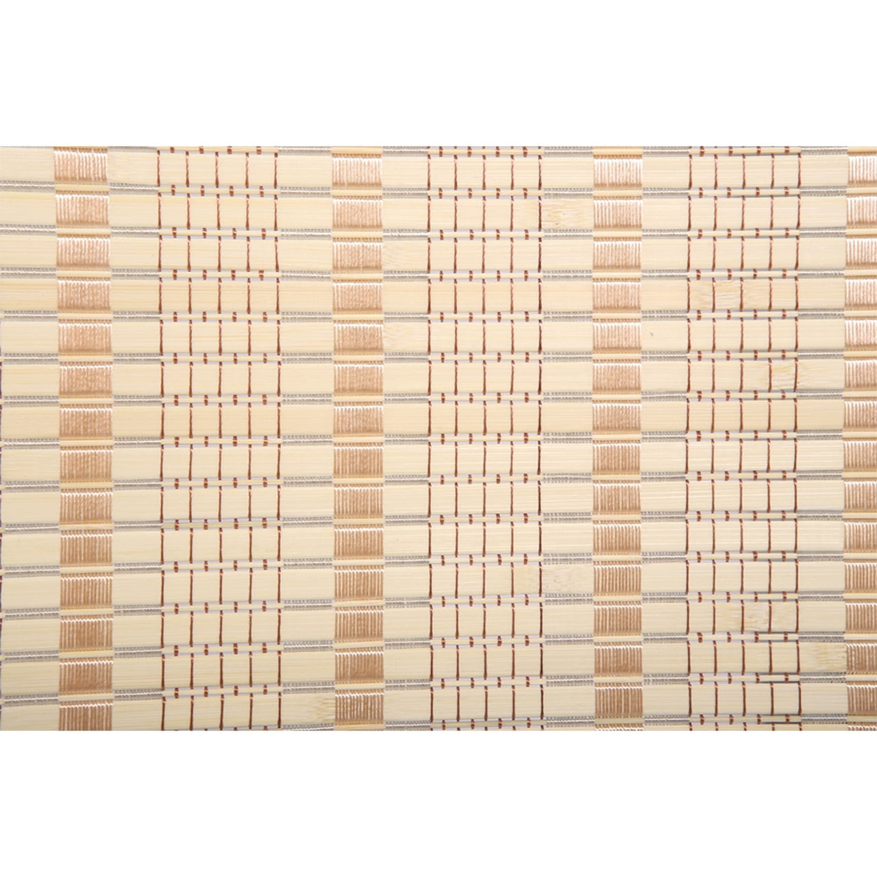Legacy Decor Wood and Bamboo Weave 3 Panel Room Divider, 71" Tall, Natural Color
