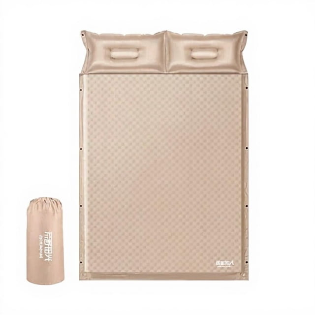 Abbraccia Cama de aire autoinflable, colchón de camping exterior, resistente a la humedad, gruesa, esterilla portátil
