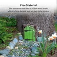 thumbnail image 3 of Yuarrent Puerta de árbol en miniatura de madera, pasamanos de jardín de parque doméstico portátil, decoración de puertas decorativas, adorno, Kits de decoración para fiestas dos Yuarrent HA068115-02B, 3 of 6