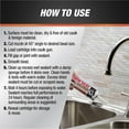 thumbnail image 4 of (12 pack) DAP Kwik Seal Ultra 10.1 oz White Kitchen and Bath Siliconized Latex Sealant Caulk, 4 of 10