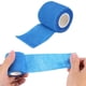thumbnail image 5 of Vendaje no tejido Elástico Autoadhesivo Lesión Fijación Tela Muñeca Antideslizante Cohesivo Envuelto Vendajes Suministros Hogar Accesorios para máquinas de ejercicios Azul 2.5 cm x 4.5 cm Wosthever HW4350-04, 5 of 6