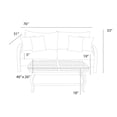 thumbnail image 7 of RST Brands Barcelo 2 Piece Fabric Outdoor Sofa & Coffee Table - Sunset Red, 7 of 7