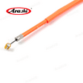 thumbnail image 3 of Arashi Clutch Cable for KAWASAKI NINJA ZX10R ZX-10R 2011-2017 Stainless Wire Line and Rubber Motorcycle Accessories Orange 2012 2013 2014 2015 2016, 3 of 5
