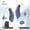 Blue, variant on HIBRIQ Rechargeable Hearing Aids with Enhanced Speech, Noise Reduction & Feedback Cancellation for Seniors HH-1220AX