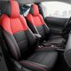 thumbnail image 4 of Funda de asiento de coche Motocovers personalizada específica para Toyota bZ4X de cuero artificial con cobertura completa con juego completo delantero y trasero, 4 of 5