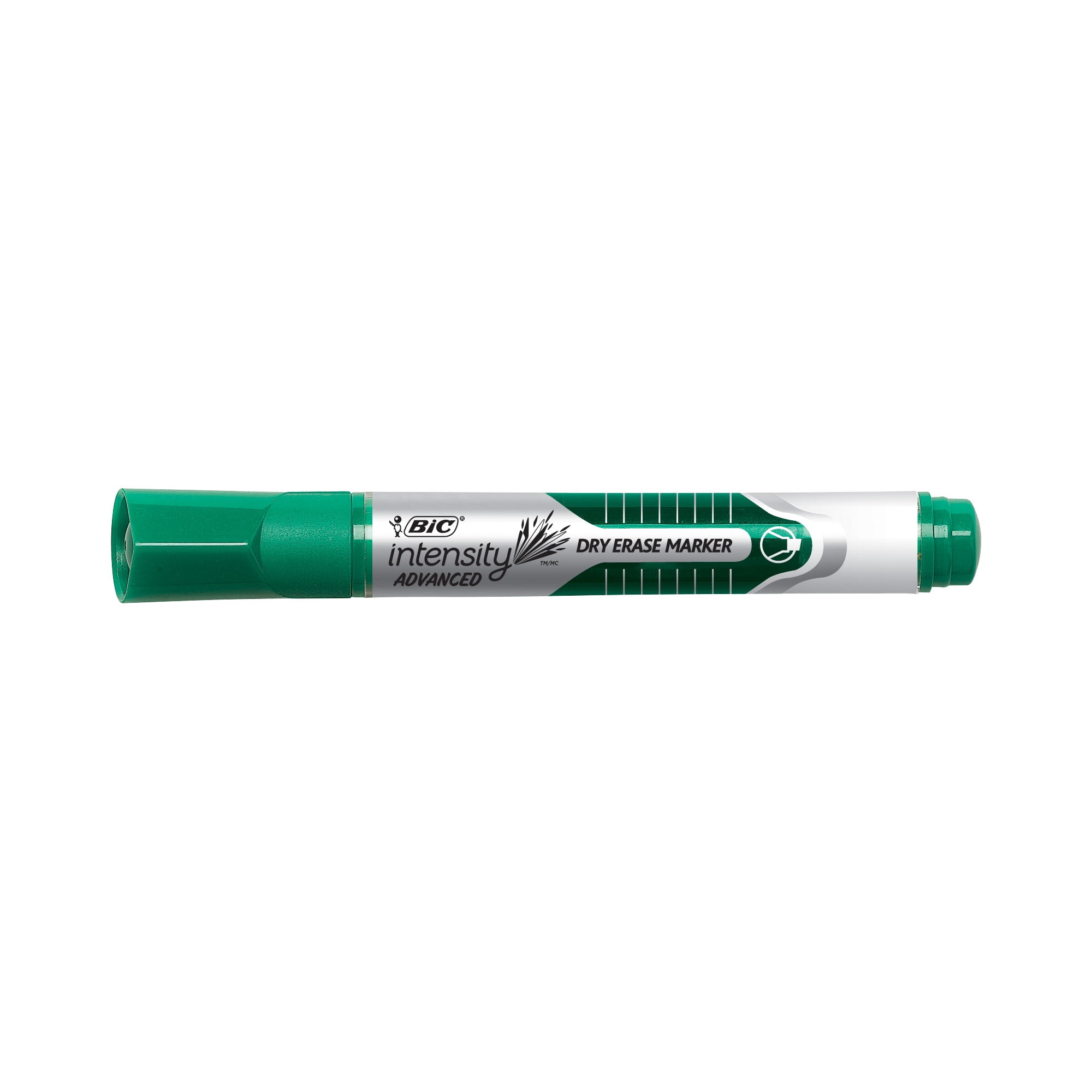 BIC Intensity Advanced Dry Erase Marker, Chisel Tip, Visible Ink Supply, Assorted Colors, 48 Count