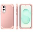 thumbnail image 2 of for Samsung Galaxy S25 Edge Case, 3 in 1 Heavy Duty Rugged Hybrid Anti Slip Shockproof Hard PC Cover Soft Silicone Bumper Non-Slip Protective Phone Case Cover for Samsung Galaxy S25 Edge, Rosegold, 2 of 7