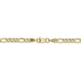 thumbnail image 4 of Primal Gold 14 Karat Yellow Gold 3.5mm Semi-Solid Figaro Chain, 4 of 7