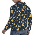 thumbnail image 6 of Goofa Scarf Ski Shoes sock for Men's Hooded Sweatshirt - Lightweight Pullover Hoodie with Kangaroo Pocket, Perfect for Everyday Wear-X-Large, 6 of 7