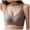 Coffee, variant on Gerichy Bras for Women Womens Bras, Compression Bra, Wirefree Bra, Stretchable Straps Bra Black,XL