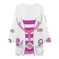 thumbnail image 3 of Doc Mcstuffins Costume Loose Dress Evening Dress Summer Dresses for Women Luxury Dress Long Sleeved Dress, 3 of 4