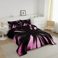 thumbnail image 3 of Erosebridal Girls Abstract Bedding Full Comforter Set, Neon Geometry Down Comforter, Modern Fishion Stripe Decor, Reversible, 3 of 7